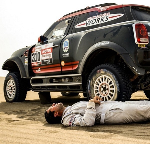 Terranova abandona el&nbsp;Dakar