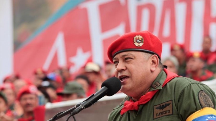 Diosdado Cabello: «dicen que vienen pal palacio, aquí&nbsp;estamos»