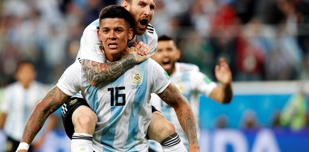 Marcos Rojo: «Nos dolió más perder la Copa América en Chile que el&nbsp;Mundial»