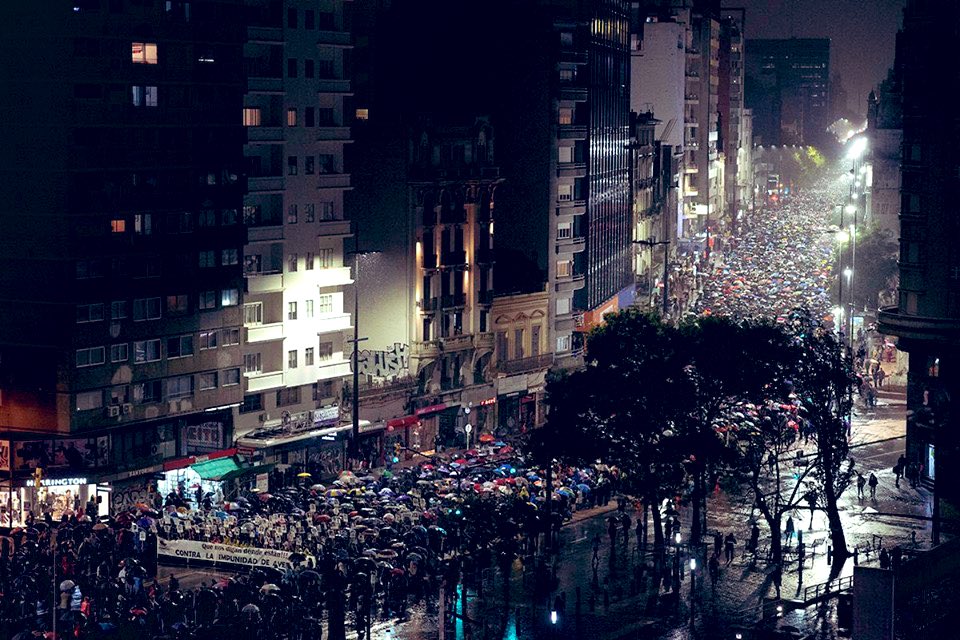 La presencia de Mieres en la Marcha del Silencio indignó a cientos de&nbsp;miles