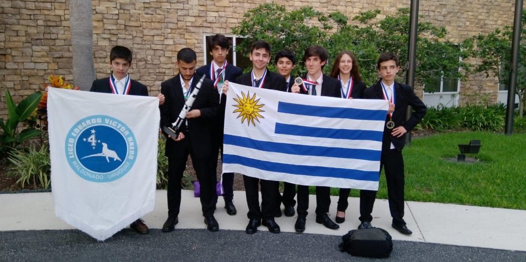 Estudiantes del Liceo N°4 de Maldonado obtuvieron el 1° premio en concurso de la&nbsp;NASA