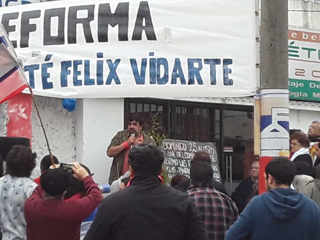 Andrade: «Todas las luchas y las conquistas se plebiscitan el último domingo de&nbsp;octubre»