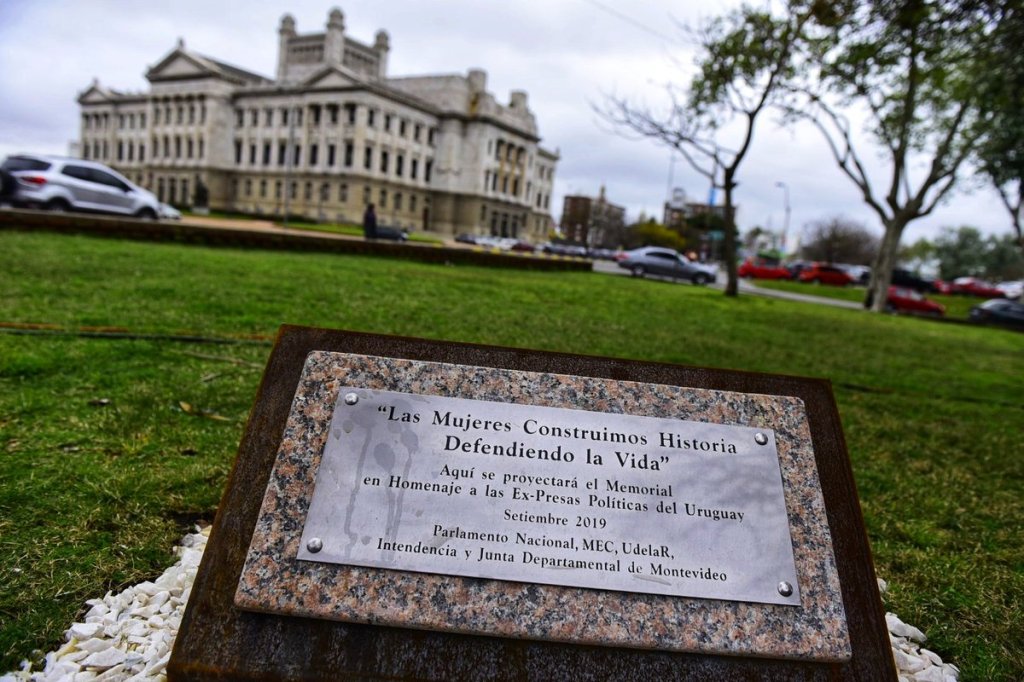 Se instaló la piedra fundamental del Memorial de Ex Presas&nbsp;Políticas
