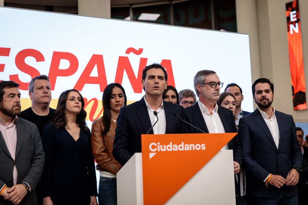 Albert Rivera dimite tras la catástrofe electoral de&nbsp;Ciudadanos