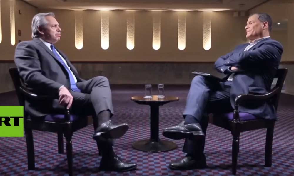 Alberto Fernández: «No podemos pagar la deuda en las condiciones que está la&nbsp;economía»