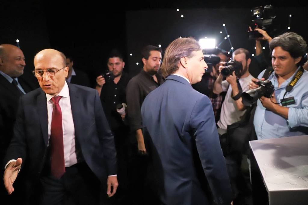 Leal: «Lacalle perdió el control en el corte del&nbsp;debate»