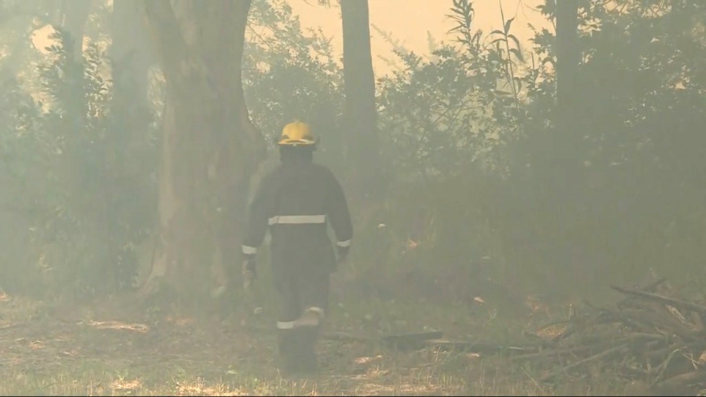 Bomberos contuvo incendio de 6 hectáreas en Joaquín&nbsp;Suárez