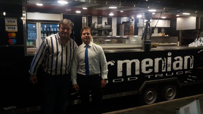 Críticas a Lacalle Pou por salir a comer a un food truck en plena&nbsp;pandemia