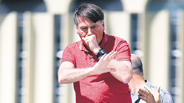 Jair Bolsonaro tiene&nbsp;Coronavirus