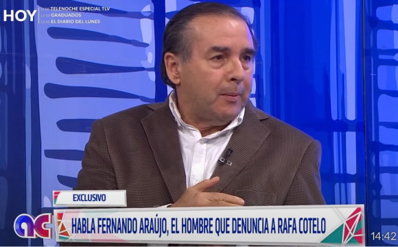 Vídeo: «Los homosexuales tienen un problema» y los bolivianos son «indiecitos» algunas de las opiniones del autor de la denuncia a Rafa&nbsp;Cotelo