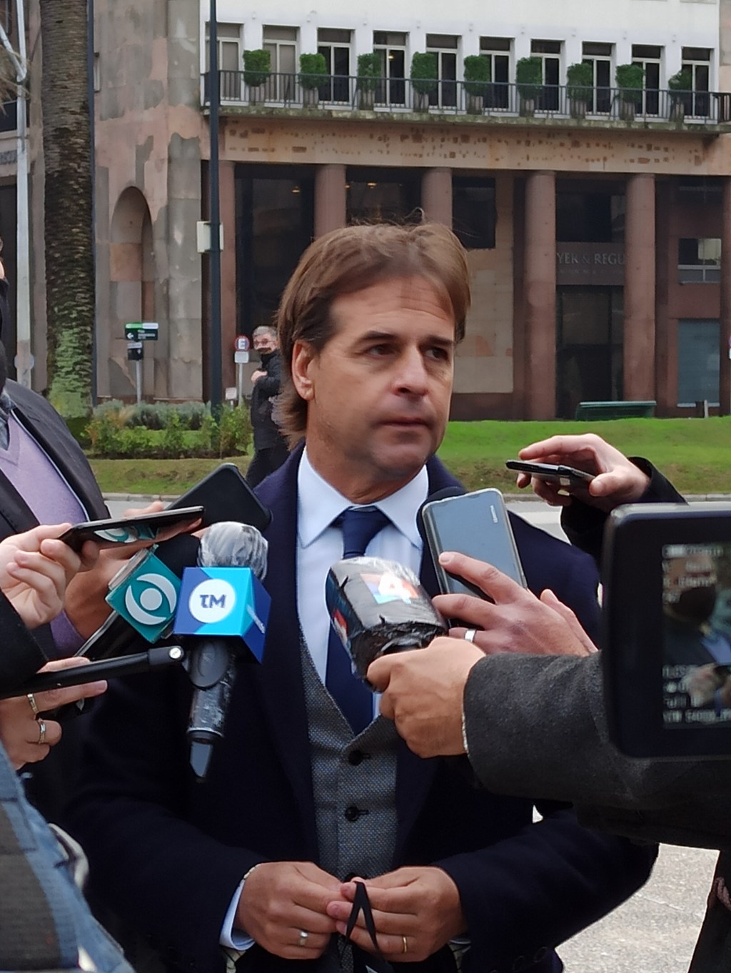 Lacalle y Argimón hablan del audio del que habla el Uruguay&nbsp;entero
