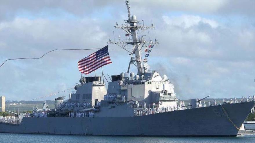 Buque de guerra de EE.UU. «entró ilegalmente» en aguas chinas en un nuevo acto de&nbsp;provocación