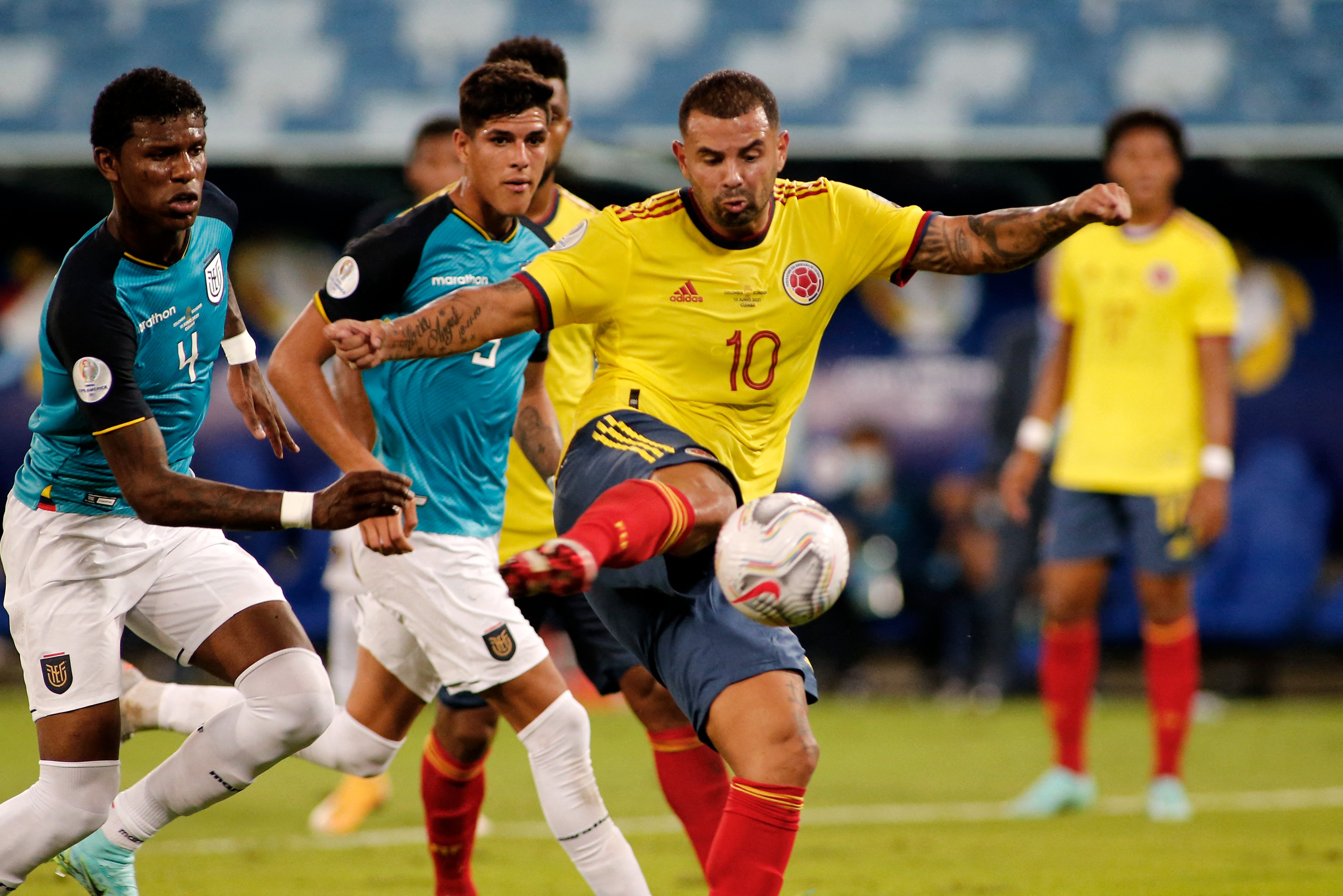 Copa América: Colombia con gol de pizarrón venció 1-0 a Ecuador en Cuiabá por el grupo B