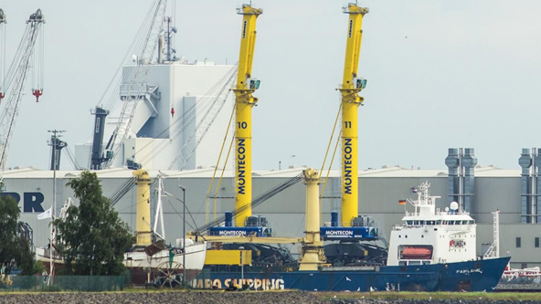 Conflicto en el puerto: paro en Montecon por rebaja de jornales&nbsp;asegurados