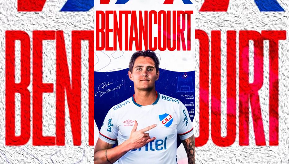 Ruben Bentancourt, campeón uruguayo con Liverpool, jugará en Nacional en&nbsp;2024