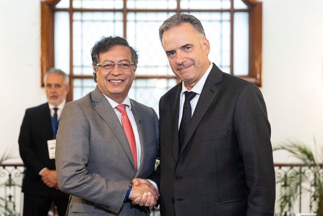 Orsi se reunió con Petro para fortalecer la integración sudamericana y el desarrollo&nbsp;tecnológico